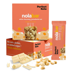 Perfect Keto Nola Bars pack for on-the-go keto snacking