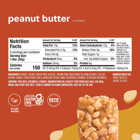 Perfect Keto Nola Bars pack; gluten-free keto snack with zero added sugar.