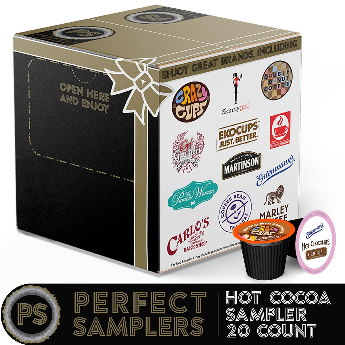Perfect Samplers variety pack with assorted flavors for at-home flavor tasting.