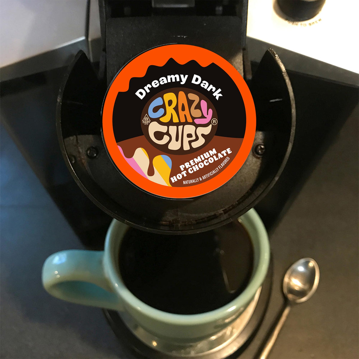 Perfect Samplers Keurig-compatible hot cocoa pods fit Keurig machines for quick indulgence.