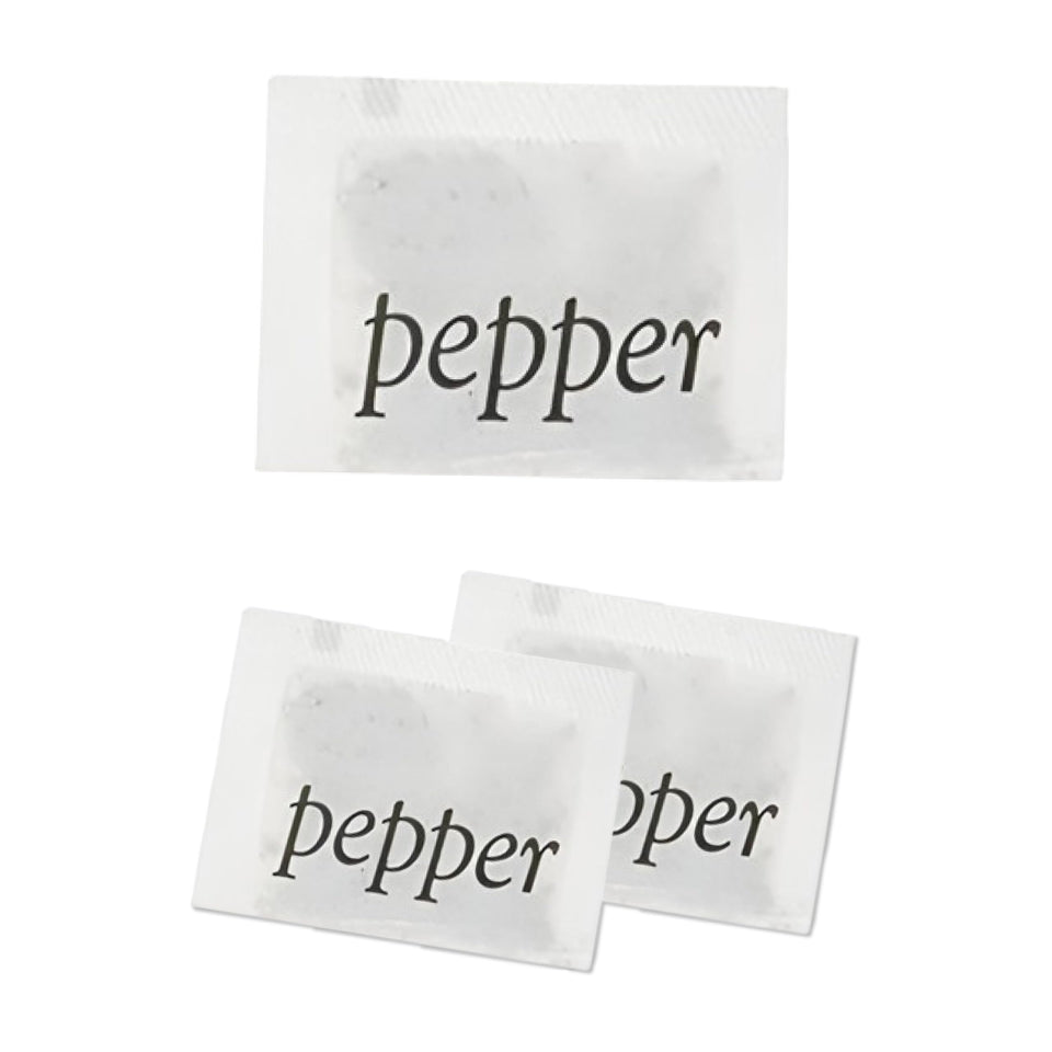 Perfect Stix Pepper Packets packaging front shows the 500-count box for bulk cafes