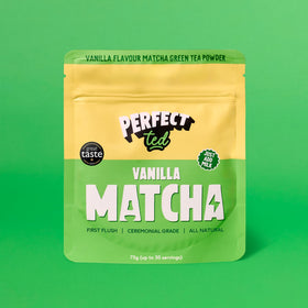 Perfect Ted dry ingredients on mat highlight packaging and color