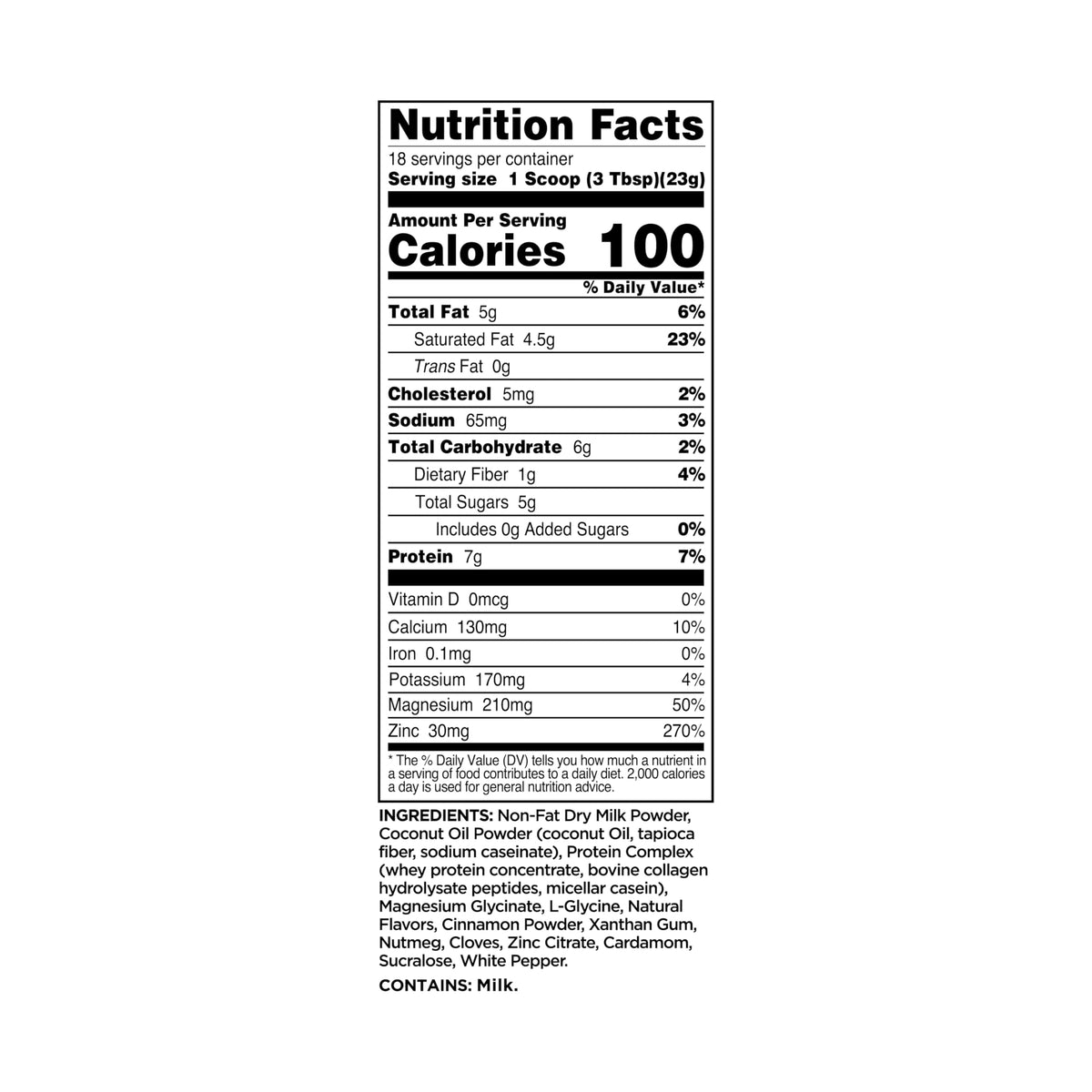 Perk Chill Drink Mix ingredients scene emphasizing gluten-free and soy-free formulation