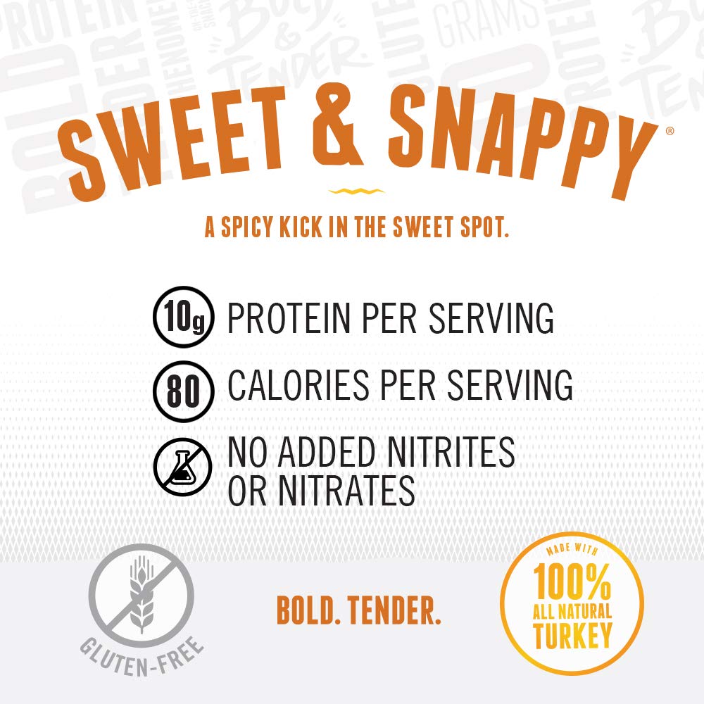 Perky Jerky melt-in-mouth tender texture and bold spice in every bite.