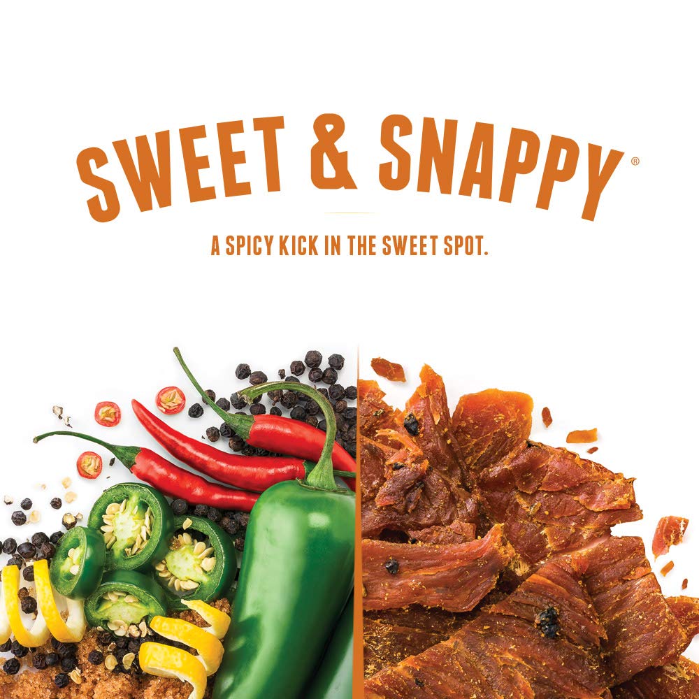 Perky Jerky Hot and Bothered bag delivers spicy, bold flavor on the go.