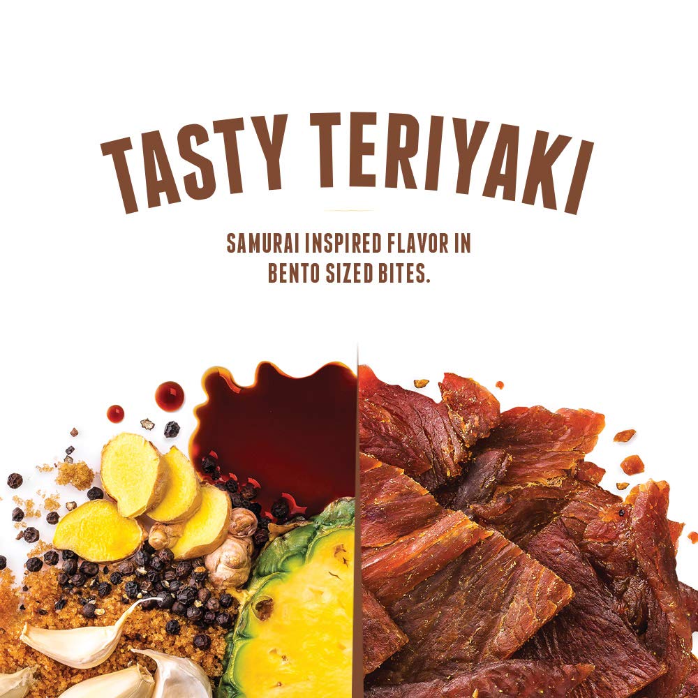 Perky Jerky Jammin' Jamaican bag brings tropical flair and clean protein.