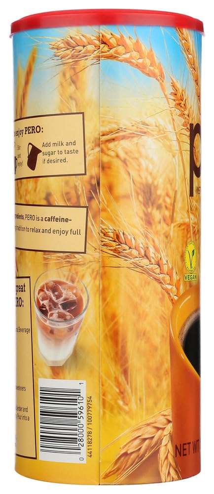 Pero Instant Natural Beverage splash highlights vibrant flavor and thirst-quenching aroma.