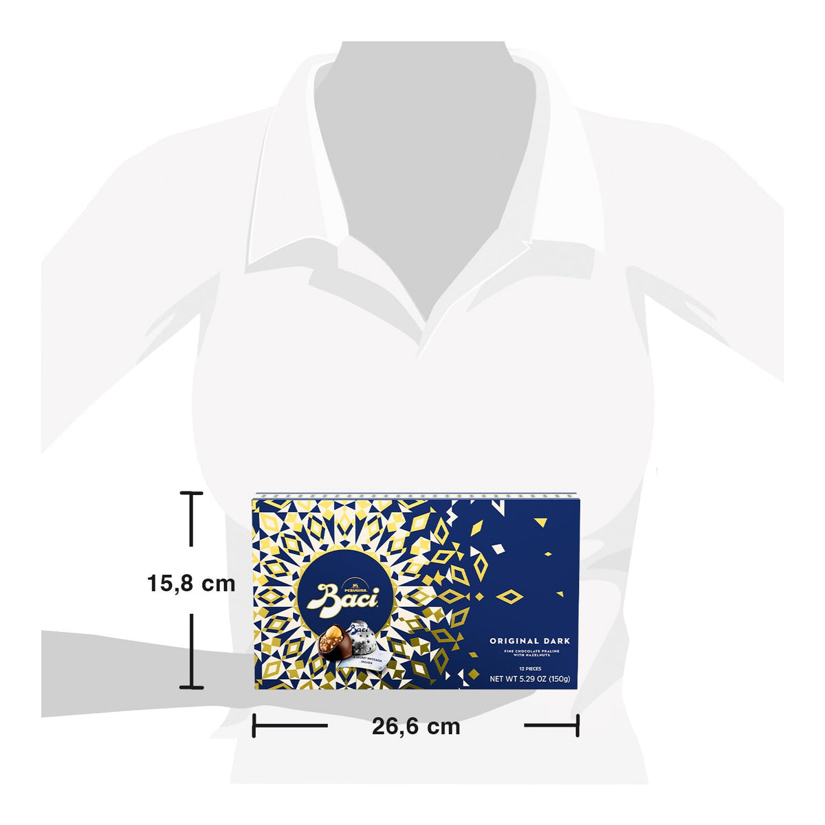 Perugina gift packaging ready to share, notes of affection