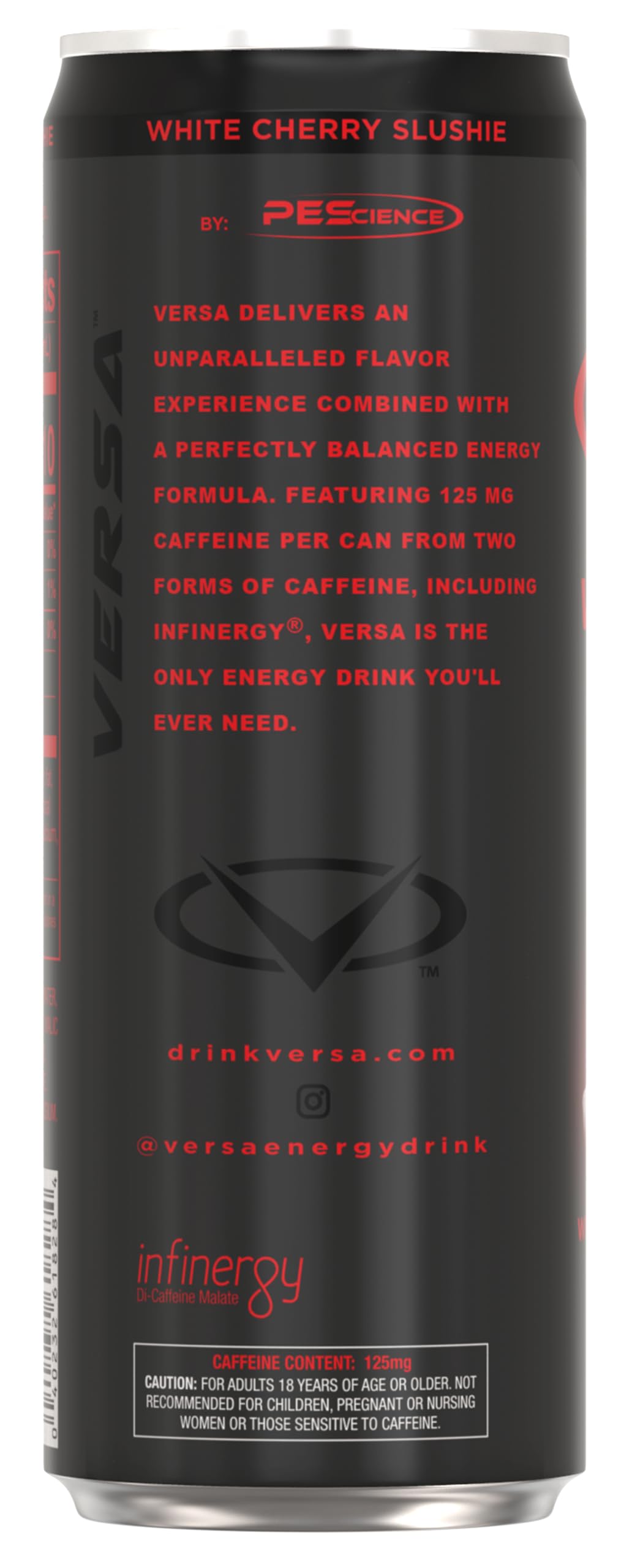 Recyclable aluminum Versa Energy cans support sustainable packaging