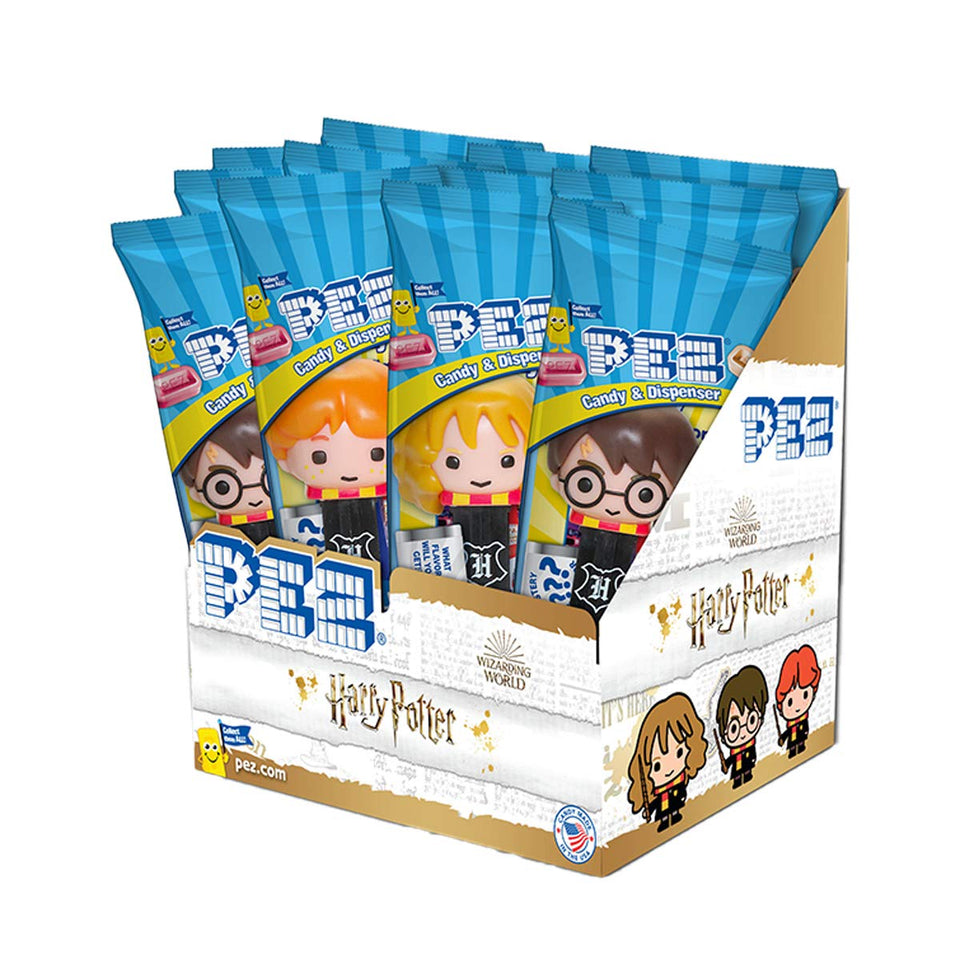PEZ Harry Potter dispensers collection for party favors and gifts.
