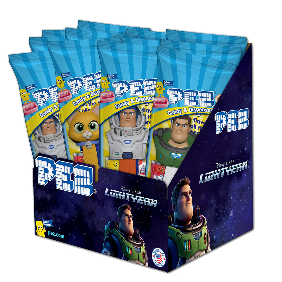 PEZ Lightyear Buzz Space Ranger dispenser for action-packed party fun and nostalgia