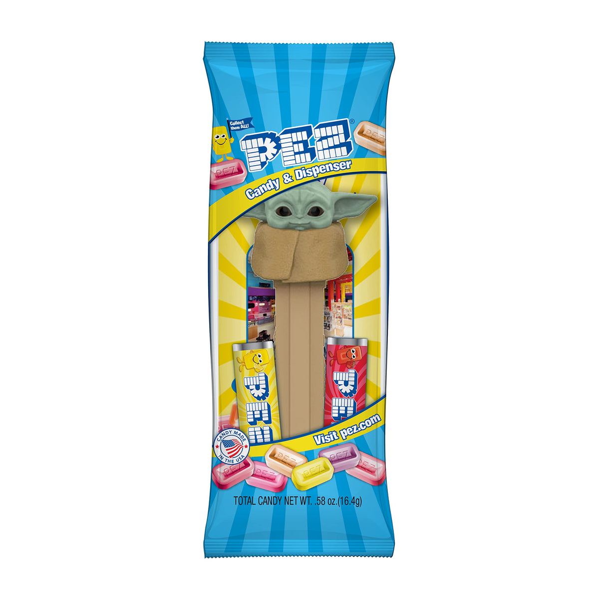 Boba Fett PEZ dispenser adds collectible flair to snack time.