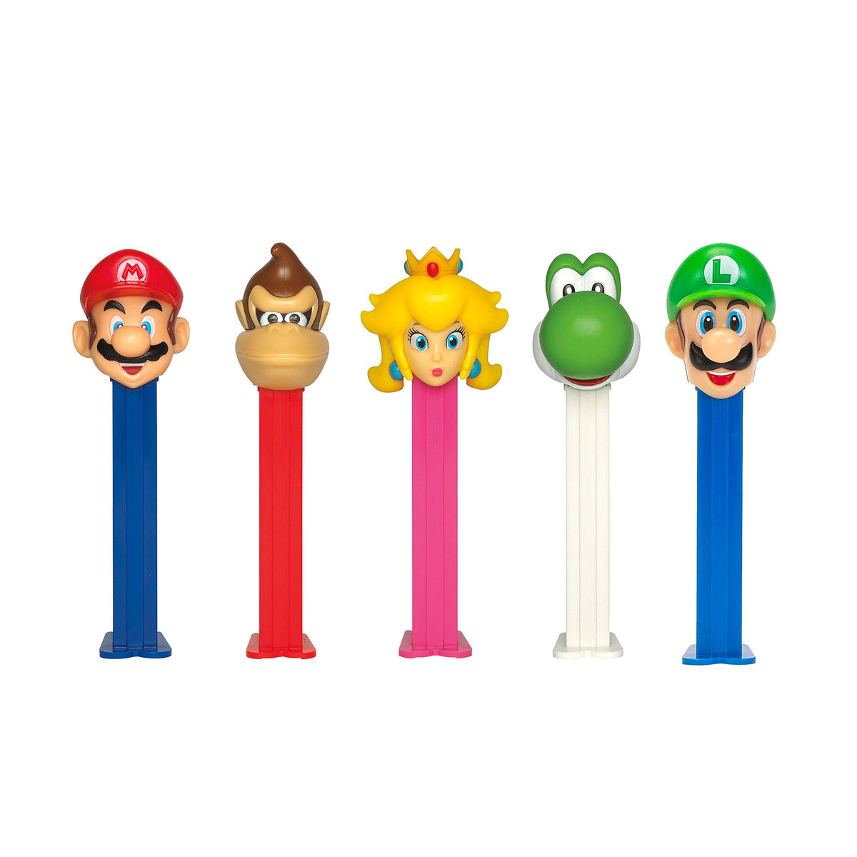 PEZ Nintendo Princess Peach dispenser for themed treats and collectibility.