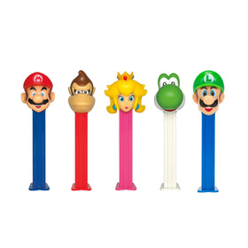 PEZ Nintendo Princess Peach dispenser for themed treats and collectibility.