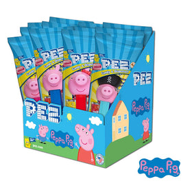 PEZ Peppa Pig dispensers with candy refills for fun party favors and playtime.