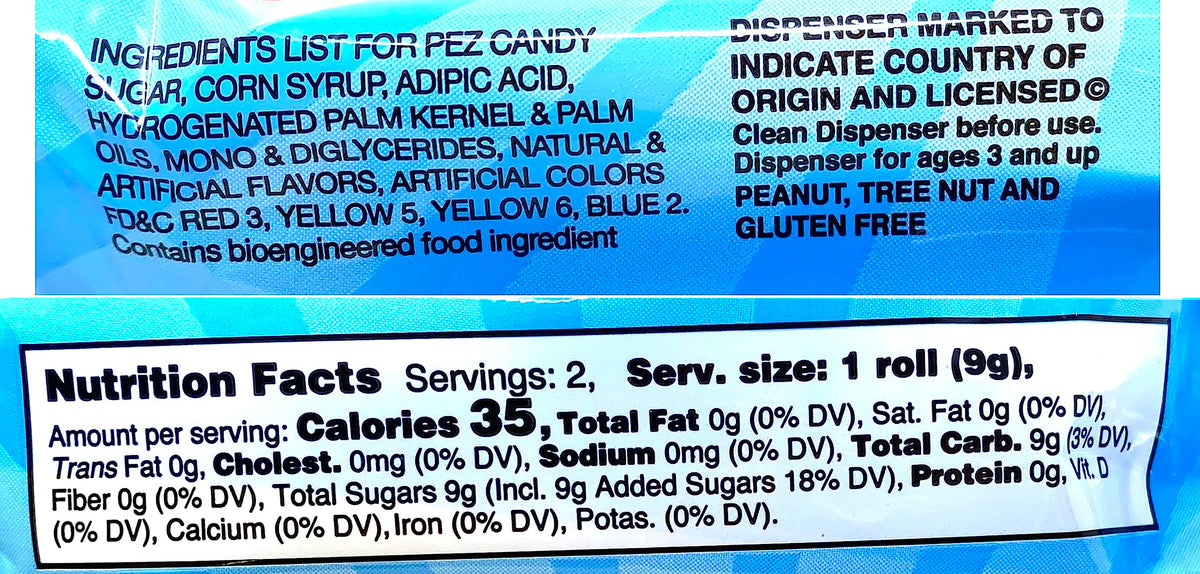 Individually wrapped gluten-free candy pieces with PEZ Pokemon dispensers for celebrations.