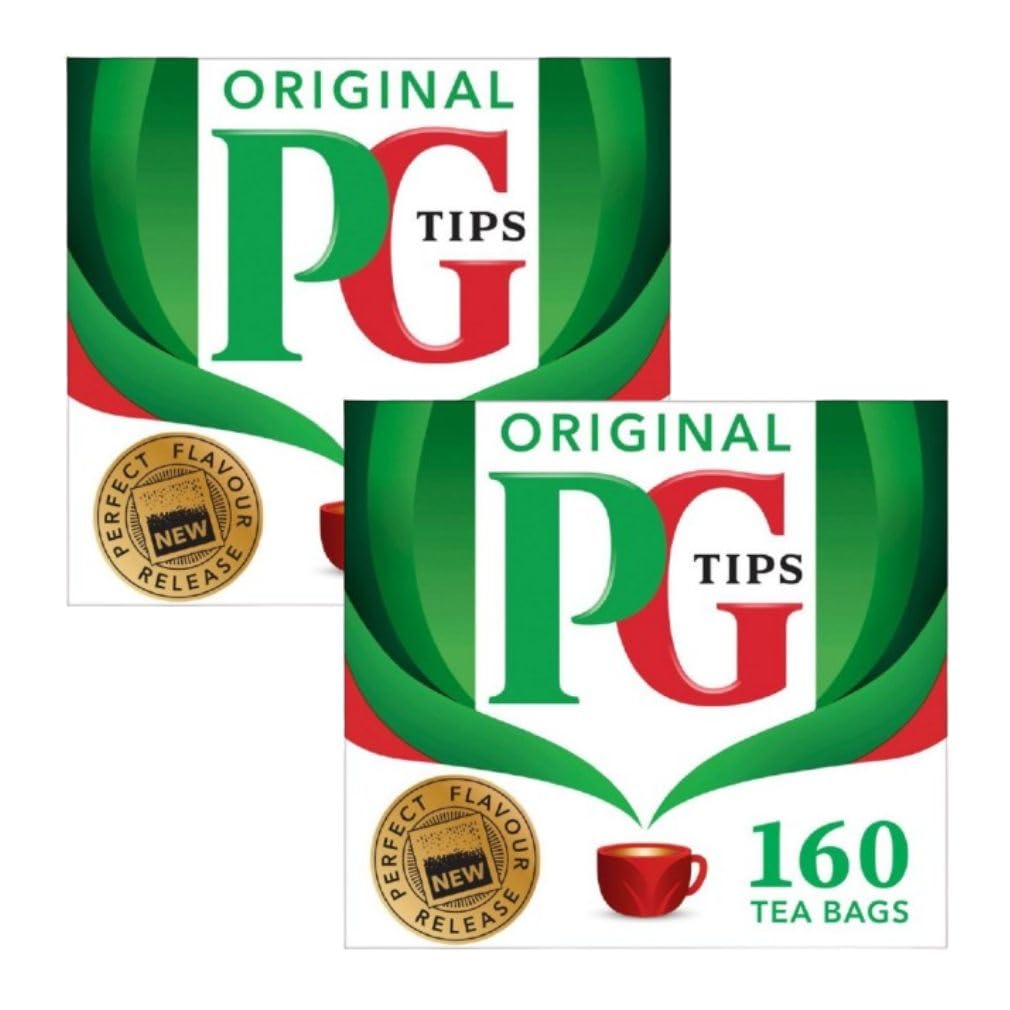 PG Tips brew-ready tea cup for hot or iced servings