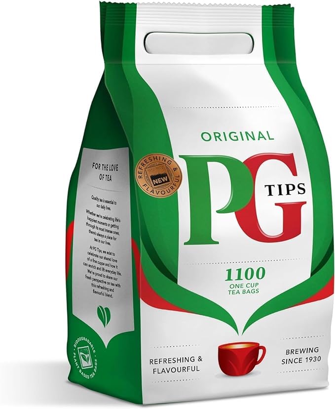 PG Tips catering bulk tea service for events and gatherings.