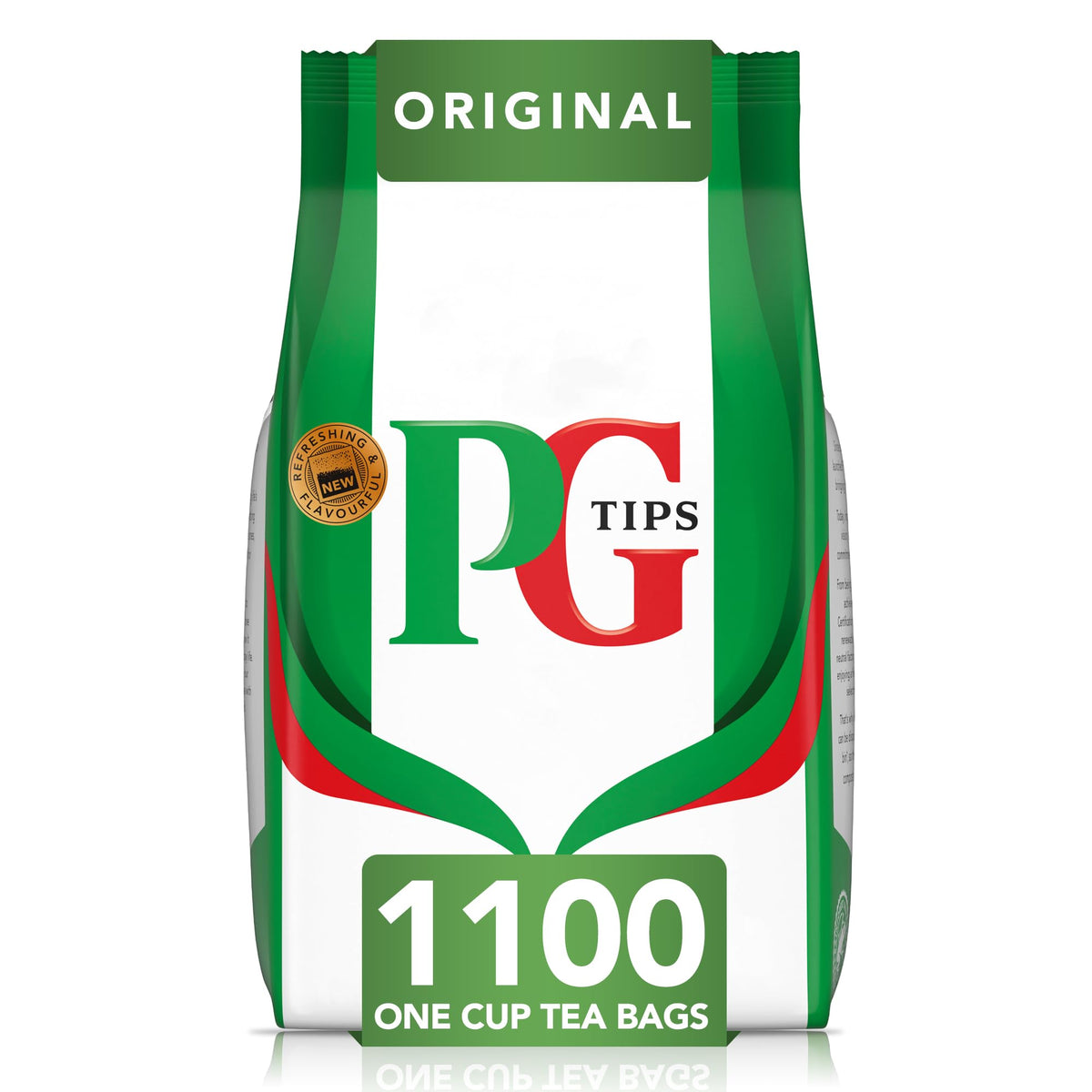 PG Tips One Cup Original Tea Bags bulk 1100 count for offices and events.