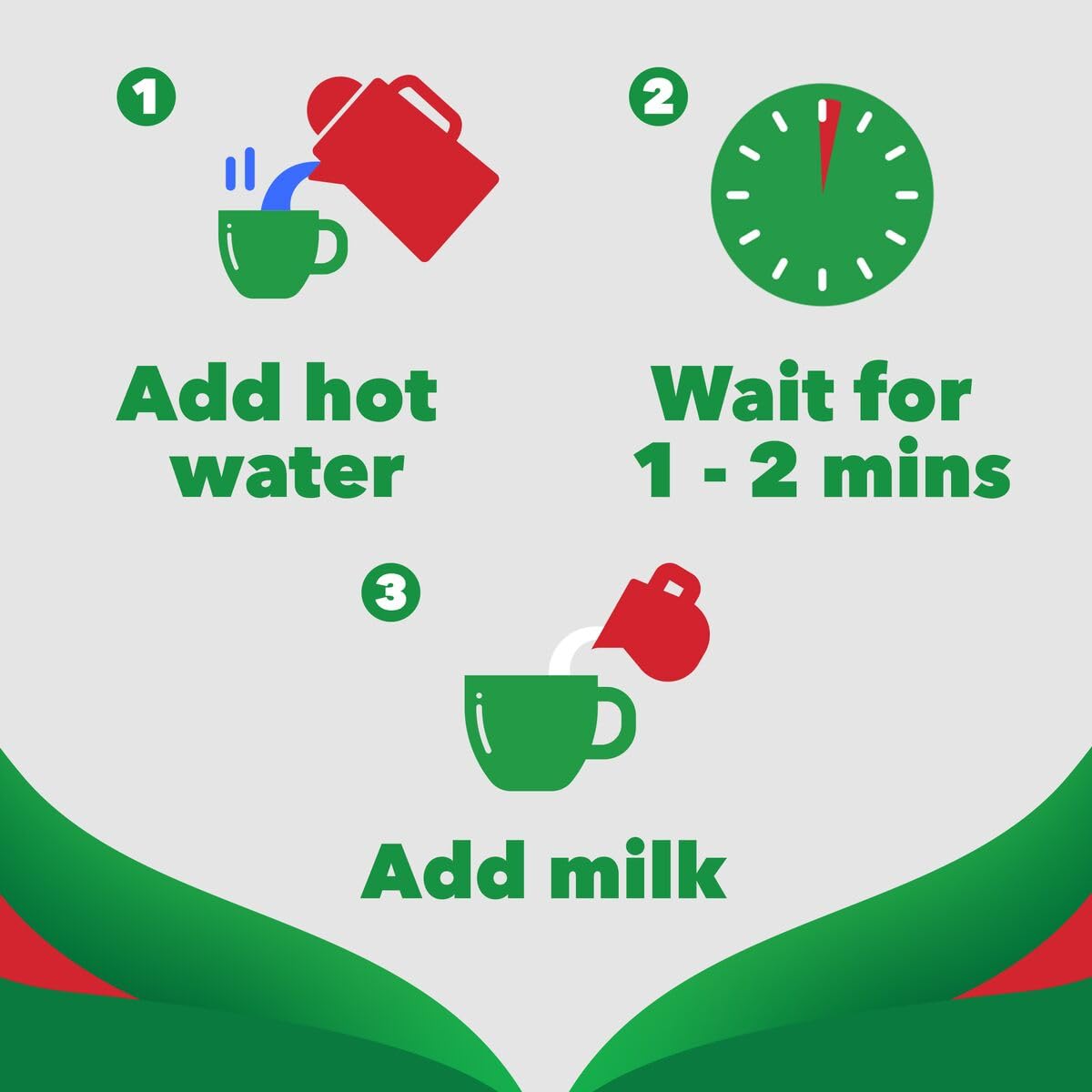 PG Tips Original tea bag shape designed for quick flavor release