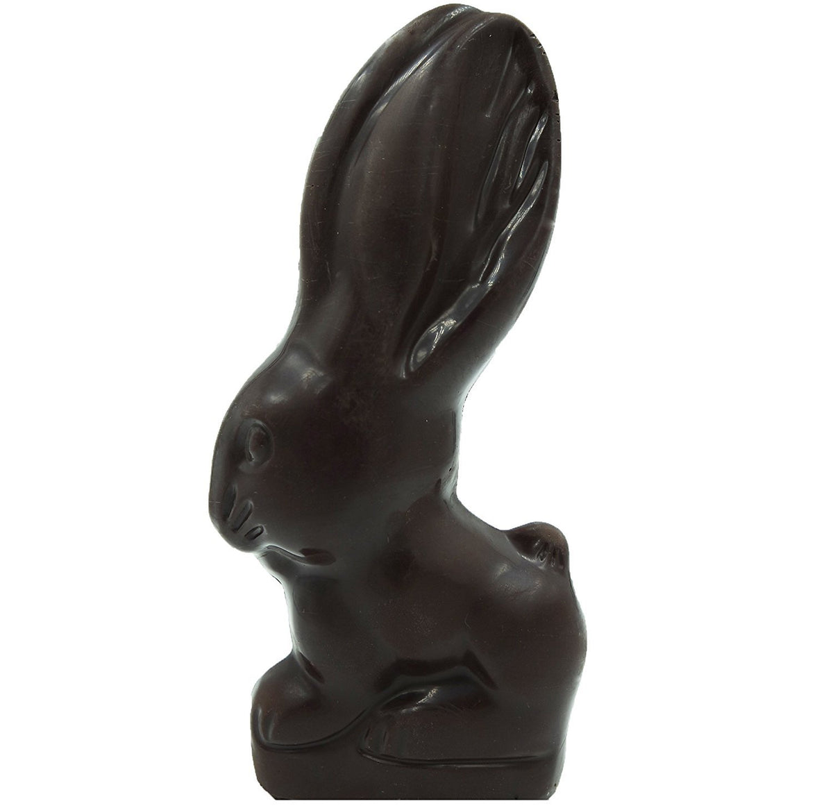 Philadelphia Candies solid dark chocolate Easter bunny close-up texture for rich snacking