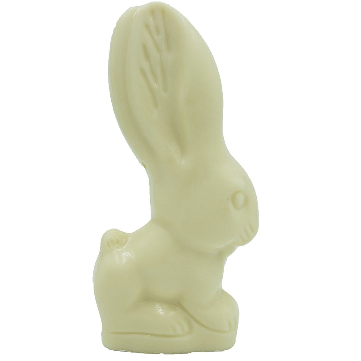 Philadelphia Candies solid white Easter Bunny 12oz packaging showcases premium presentation for gifting.