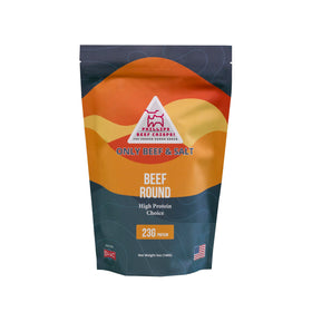 PHILLIPS BEEF CRISPS Beef Round pack reveals lean protein snack on the go.