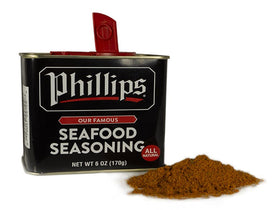 Phillips Seafood Seasoning crab cake dish shows zesty finish for bites.