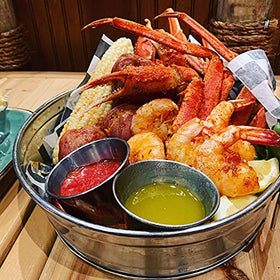 Phillips Seafood Seasoning dipping sauce bowl demonstrates versatile flavor boost.