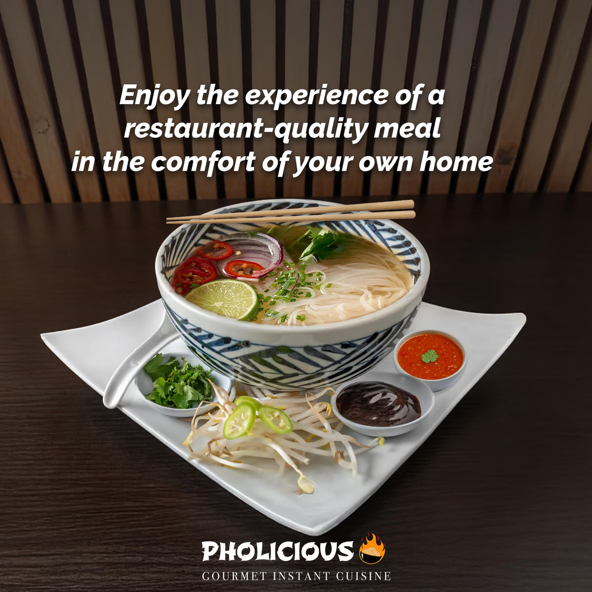 PhoLicious Beef Pho bowl makes a quick weeknight dinner option