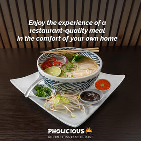 PhoLicious Beef Pho bowl makes a quick weeknight dinner option