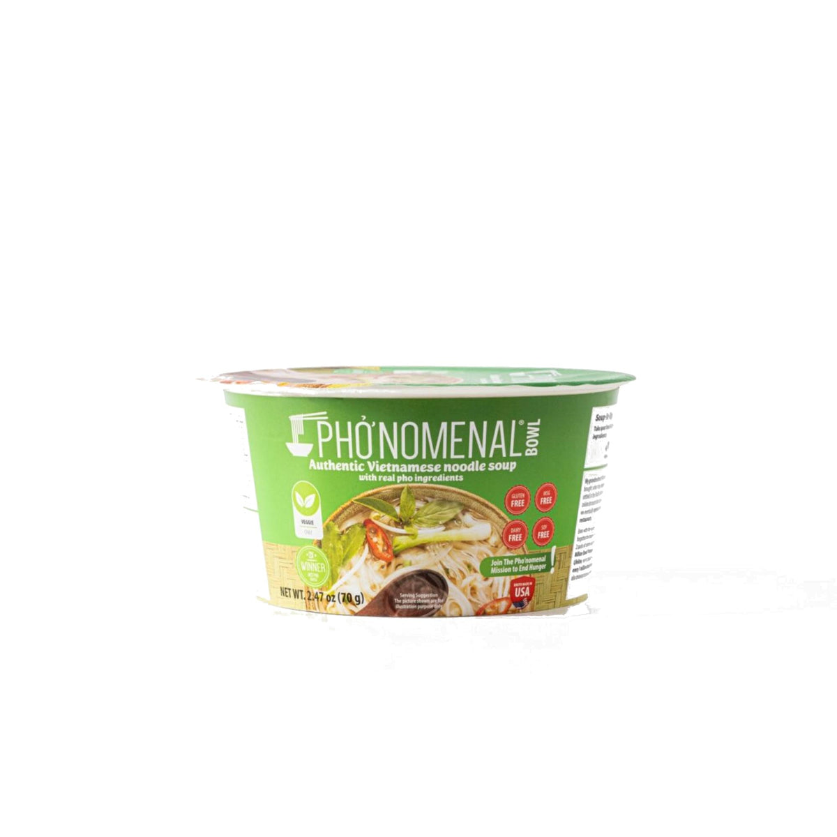 Pho'nomenal chicken pho bowl steaming, protein-rich quick dinner