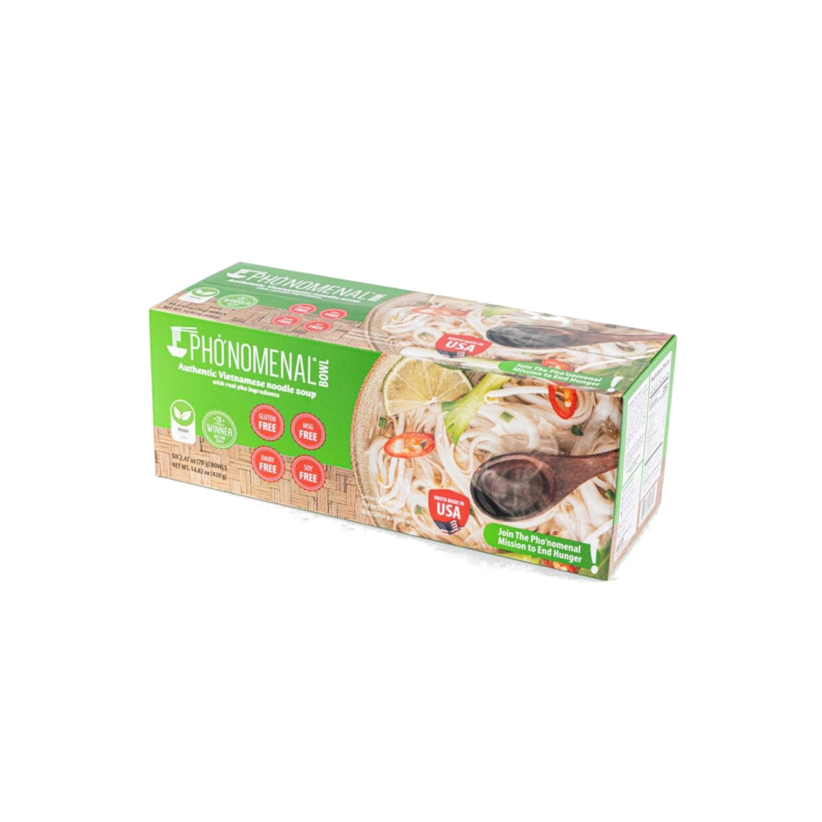 Pho'nomenal quick meal at work, hot and convenient