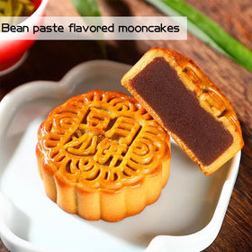 Phuumy mooncakes festive plate serves easily at parties and family gatherings.