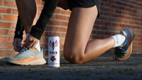 PHX 12 oz can in wild berry flavor for a fruity pick-me-up.