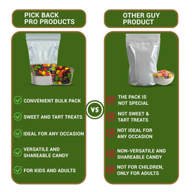 PICK PACK PRO Spree Chewy Cand lemon wedge image highlights zesty bite.