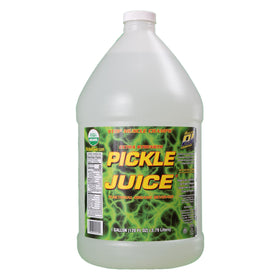 Pickle Juice extra-strength 1 gallon bottle designed for endurance athletes.