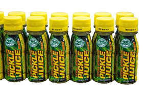 Packaging display of Pickle Juice Extra Strength Shots in a 24-pack for easy stocking
