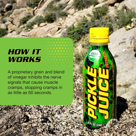 Night-time cramps scenario with Pickle Juice for nocturnal support