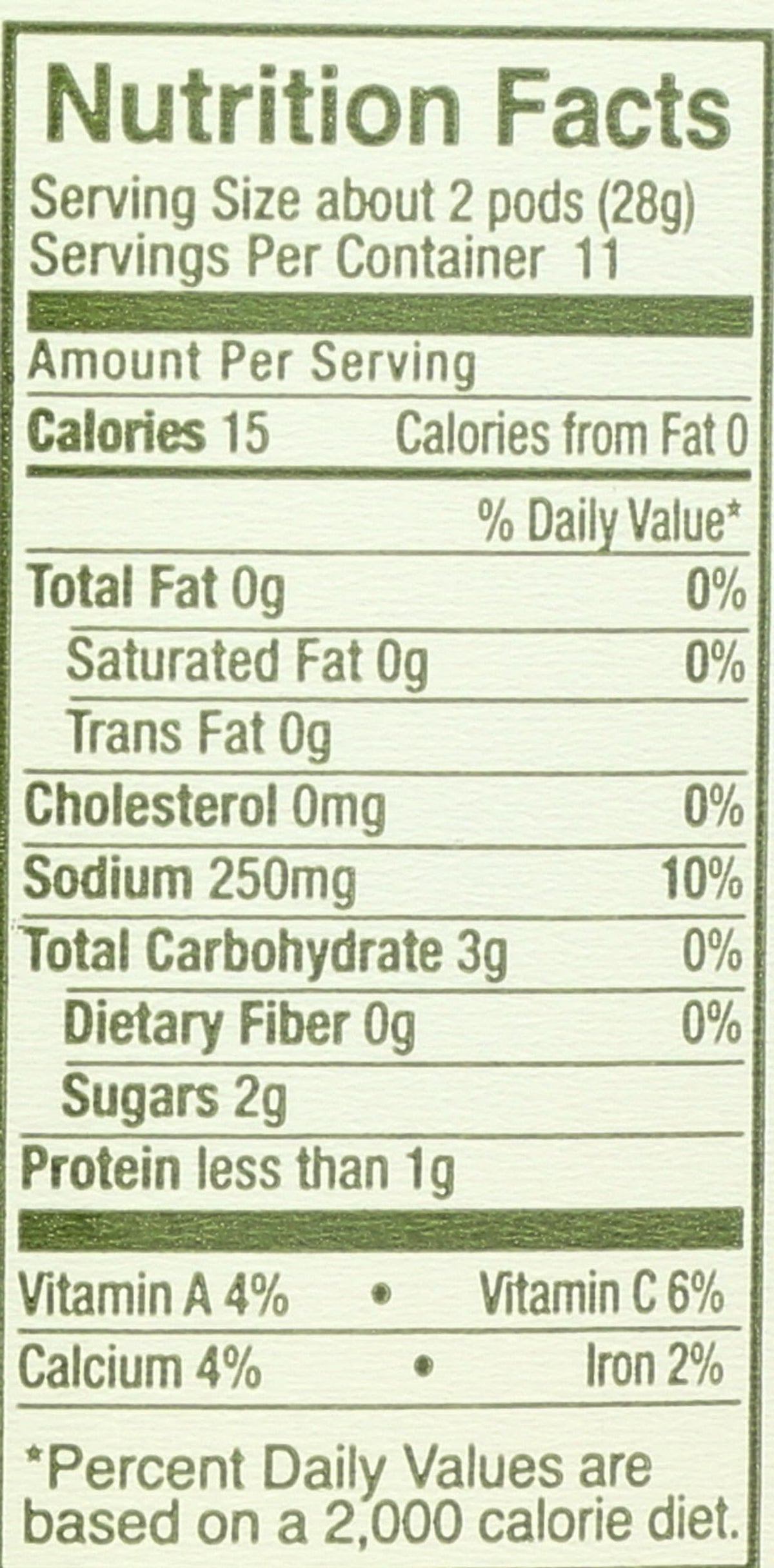 Pickled Pink Okra label closeup reveals color and tangy brine for recipes.