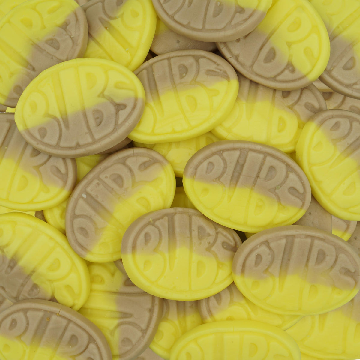 1.5lb pack of Pickmix Candy Sweden Bubs Banana Ovals for sharing