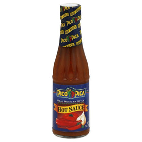 Pico Pica hot sauce six pack ready to brighten burgers and eggs