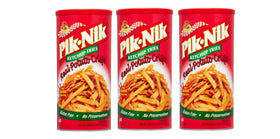 Pik-Nik Ketchup Fries 3-pack box, convenient snack for sharing or movie night.