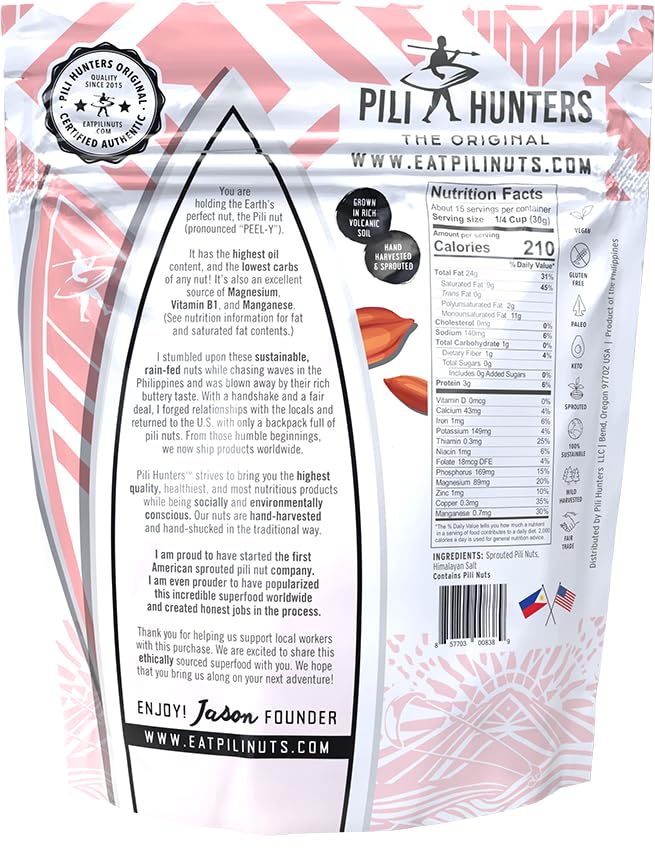 Pili Hunters pink Himalayan salt crystals enhance natural seasoning