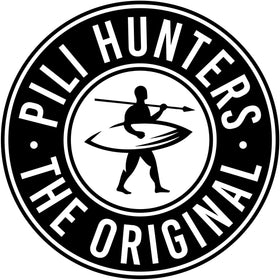 Pili Hunters rainforest origin imagery highlights ethical sourcing.