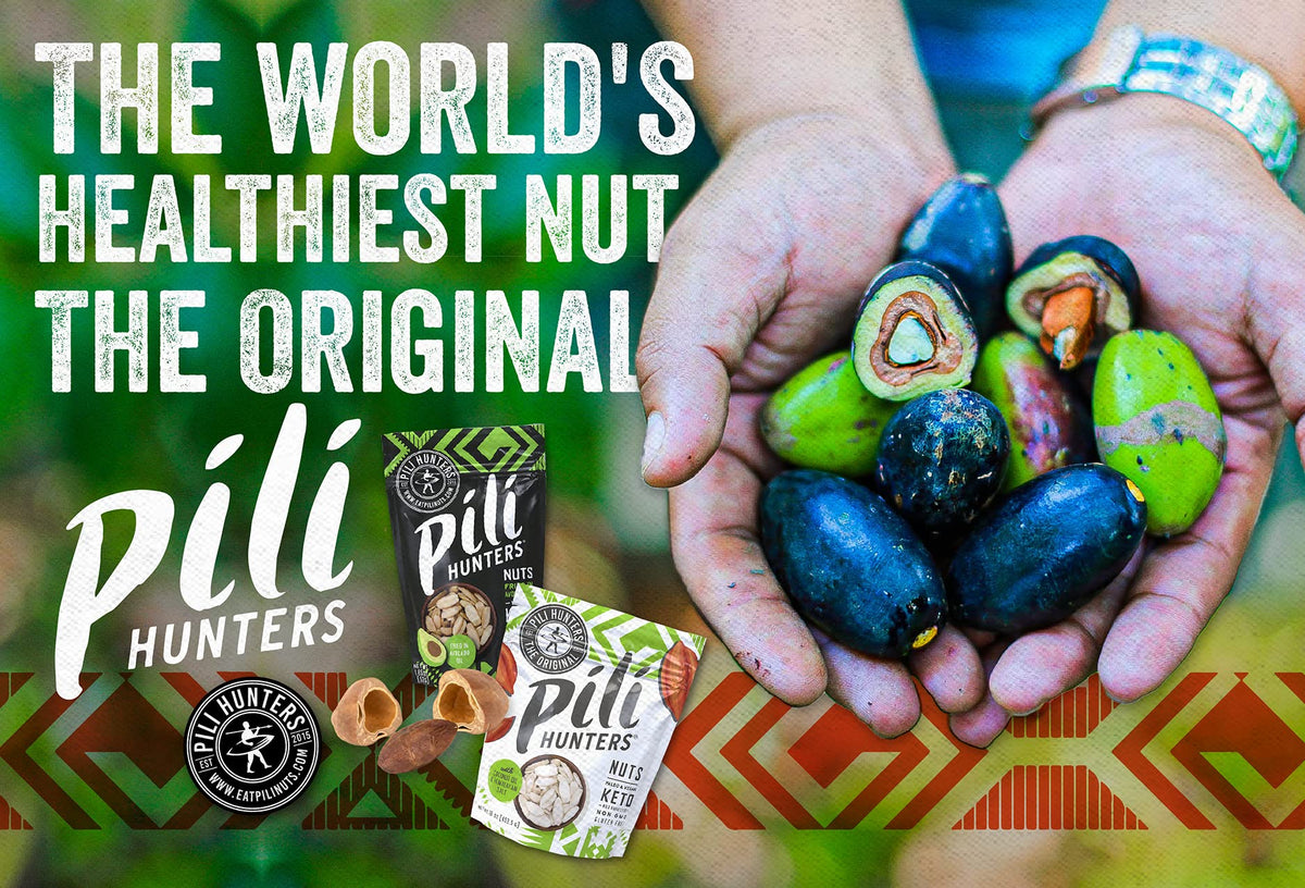 Pili Hunters rich nut flavors convey buttery texture