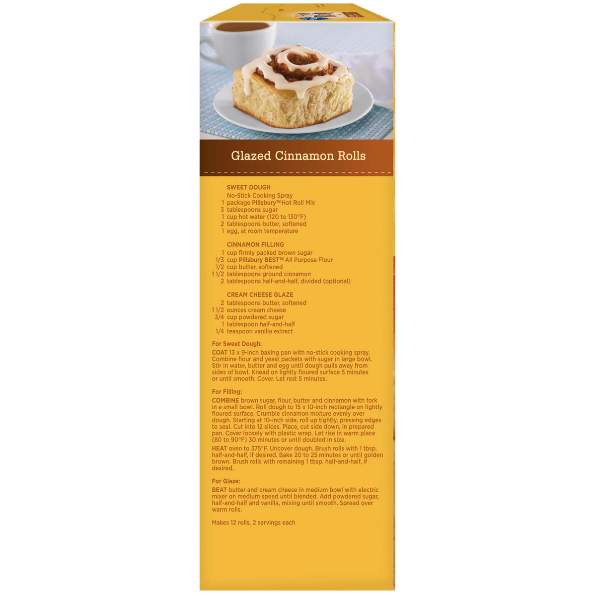 Pillsbury fluffy golden-brown rolls fresh from the oven