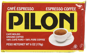 PILON coffee bag 6 oz packaging ready for daily espresso
