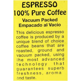 PILON ground espresso coffee machine brew setup promising balanced flavor