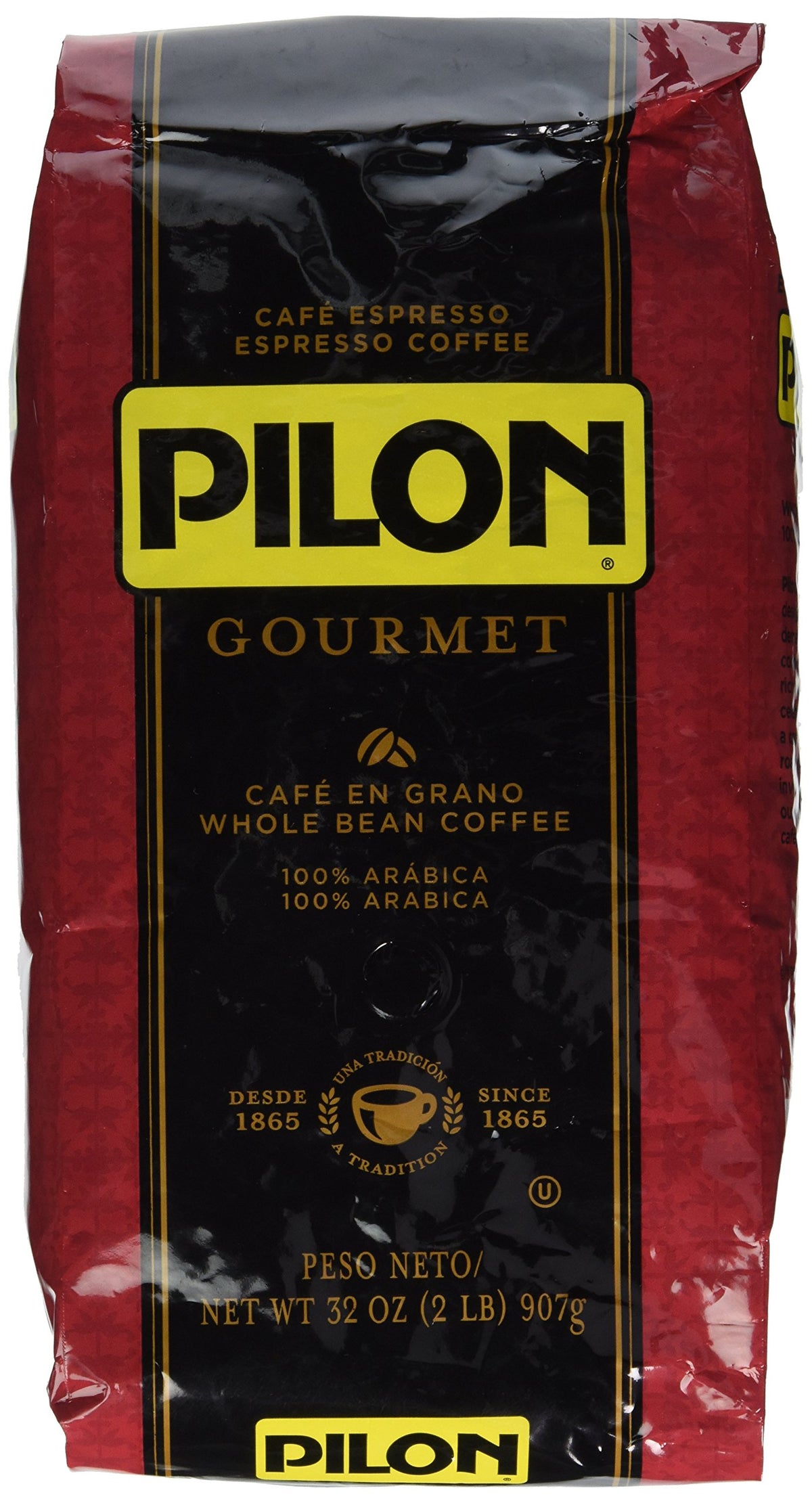 PILON whole bean restaurant blend espresso coffee—rich aroma for home espresso